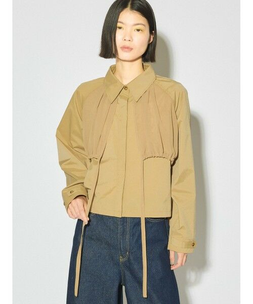 Lilyさま専用 XSサイズあり】Vカット×センターリボンストレッチミニキャミ