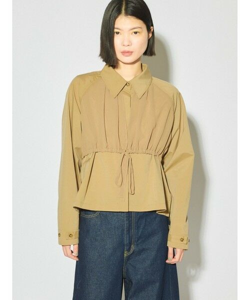 MIDIUMISOLID / ミディウミソリッド シャツ・ブラウス | MIDIUMISOLID for Ladies トレンチシャツ | 詳細9