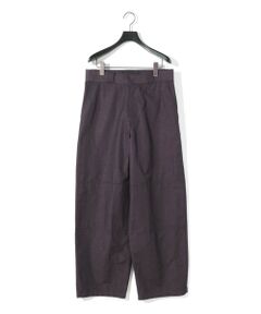 MIDIUMISOLID / ミディウミソリッド その他パンツ | MIDIUMISOLID Men’s コットンリネンパッチパンツ