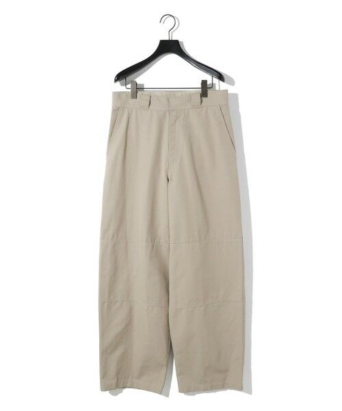 MIDIUMISOLID / ミディウミソリッド その他パンツ | MIDIUMISOLID Men’s コットンリネンパッチパンツ | 詳細2