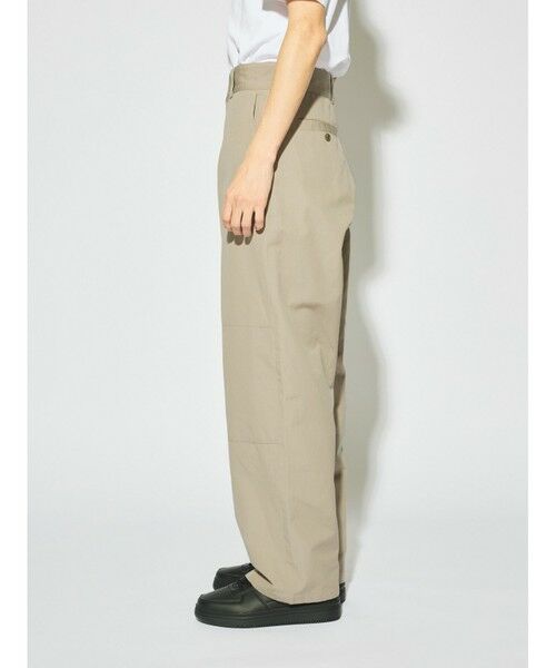 MIDIUMISOLID / ミディウミソリッド その他パンツ | MIDIUMISOLID Men’s コットンリネンパッチパンツ | 詳細10