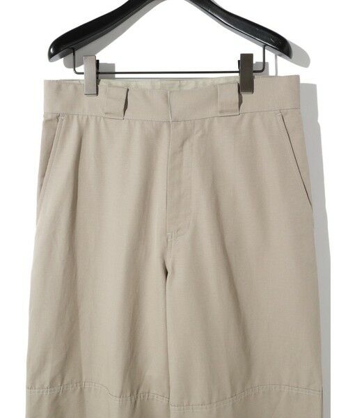 MIDIUMISOLID / ミディウミソリッド その他パンツ | MIDIUMISOLID Men’s コットンリネンパッチパンツ | 詳細12