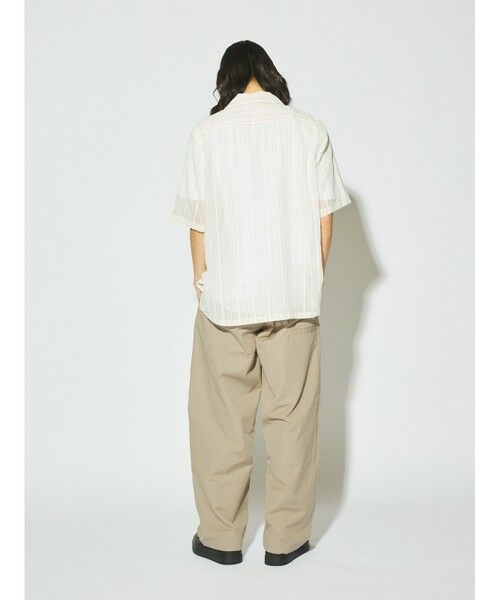 MIDIUMISOLID / ミディウミソリッド その他パンツ | MIDIUMISOLID Men’s コットンリネンパッチパンツ | 詳細7