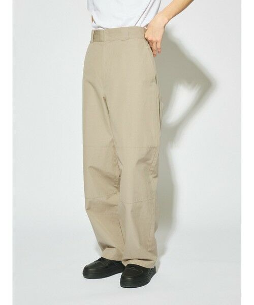 MIDIUMISOLID / ミディウミソリッド その他パンツ | MIDIUMISOLID Men’s コットンリネンパッチパンツ | 詳細9