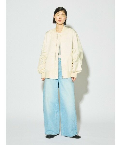 MIDIUMISOLID デニムバルーンパンツ　ダボパン　日本製　ワイドパンツ MIDIUMISOLID（ミディウミソリッド）の「MIDIUMISOLID for