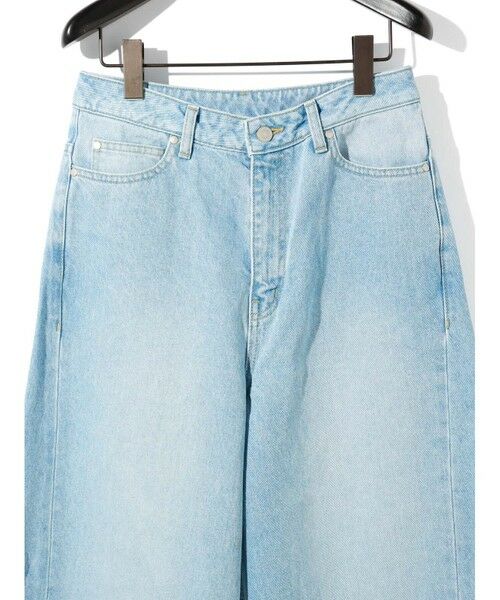 MIDIUMISOLID / ミディウミソリッド デニムパンツ | MIDIUMISOLID for Ladies バレルレッグワイドデニム | 詳細16