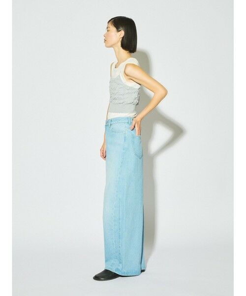 MIDIUMISOLID / ミディウミソリッド デニムパンツ | MIDIUMISOLID for Ladies バレルレッグワイドデニム | 詳細5