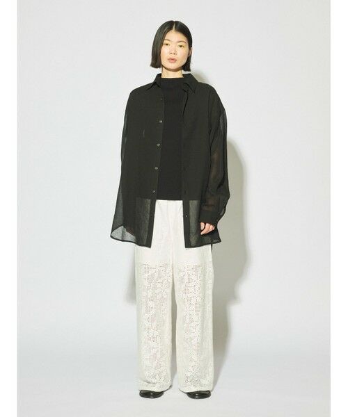 みや品 セール】 MIDIUMISOLID for Ladies レースイージーパンツ