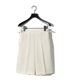 MIDIUMISOLID / ミディウミソリッド ショート・ハーフ・半端丈パンツ | MIDIUMISOLID for Ladies センタープレスショートパンツ