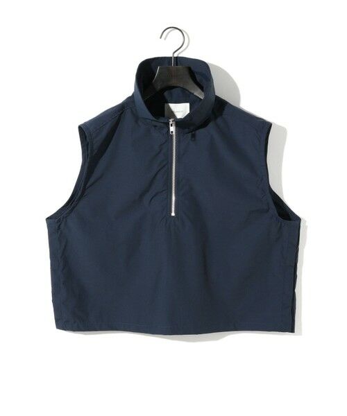 セール】 MIDIUMISOLID for Ladies ハイネックジップベスト