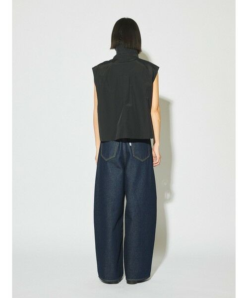 セール】 MIDIUMISOLID for Ladies ハイネックジップベスト