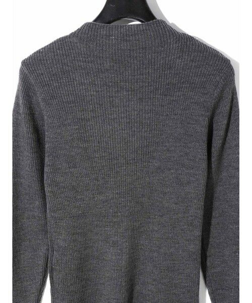 MIDIUMISOLID / ミディウミソリッド ニット・セーター | MIDIUMISOLID for Ladies ハイゲージリブモックネックニット | 詳細16