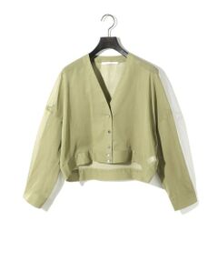 MIDIUMISOLID / ミディウミソリッド カーディガン・ボレロ | MIDIUMISOLID for Ladies シアーボイルVネックカーディガン