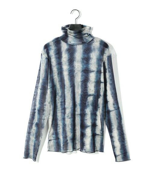 MIDIUMISOLID / ミディウミソリッド カットソー | MIDIUMISOLID Men’s ハイネックチュールプルオーバー | 詳細1