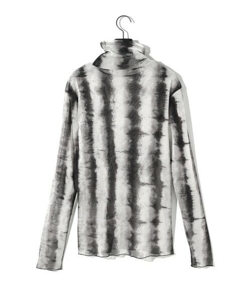 MIDIUMISOLID / ミディウミソリッド カットソー | MIDIUMISOLID Men’s ハイネックチュールプルオーバー | 詳細12