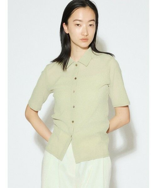 セール】 MIDIUMISOLID for Ladies シアーコンパクトポロシャツ