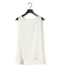 MIDIUMISOLID / ミディウミソリッド カットソー | MIDIUMISOLID for Ladies ノースリーブタックワイドプルオーバー