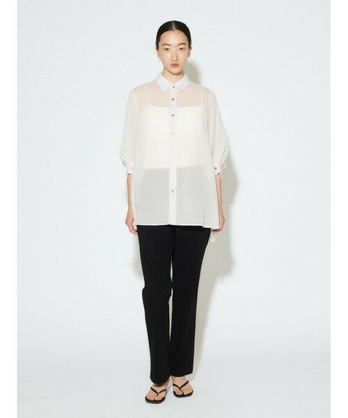 MIDIUMISOLID / ミディウミソリッド カットソー | MIDIUMISOLID for Ladies パッド入りチューブトップ | 詳細13