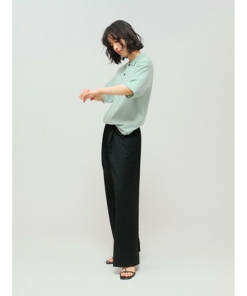 MIDIUMISOLID リブポロニット MIDIUMISOLID Item Feature：Knit | Mother's Industry