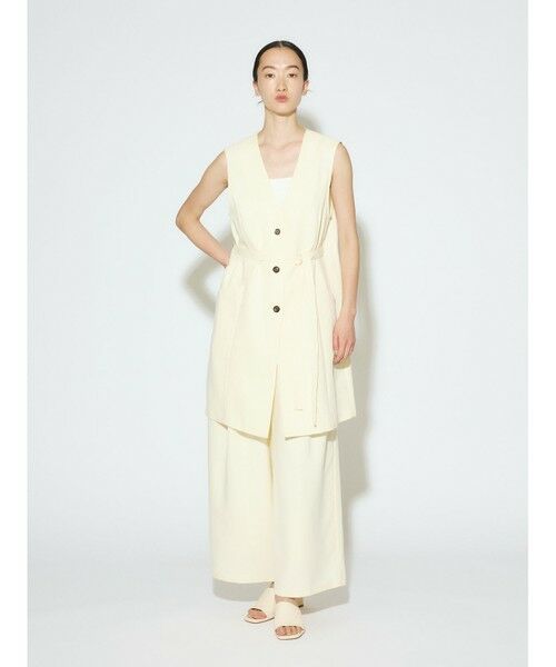 美品・希少◎ LESS TAILOR オールインワン　モヘア　グレー　M atak_yojf1436