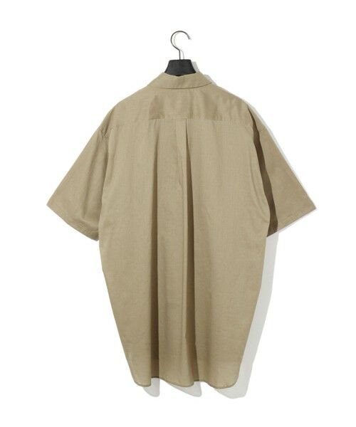 セール】 MIDIUMISOLID for Ladies ハーフスリーブワイドシャツ
