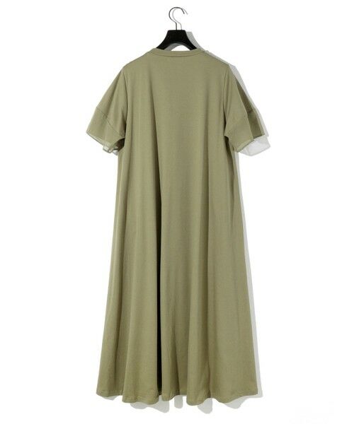☆関税込☆【THE GARMENT】Montenegro ミディアムワンピース セール】 MIDIUMISOLID for Ladies スリーブスイッチングAライン