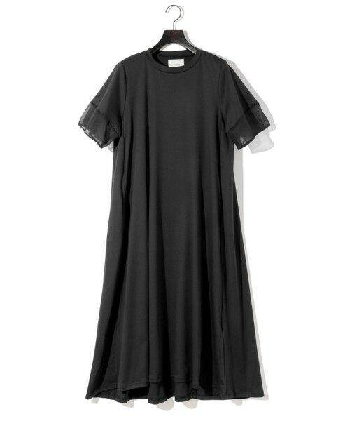 新品♡未使用　アドミラル　ワンピース　M セール】 MIDIUMISOLID for Ladies スリーブスイッチングAライン