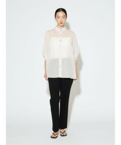 MIDIUMISOLID / ミディウミソリッド その他パンツ | MIDIUMISOLID for Ladies リブフィットストレートパンツ