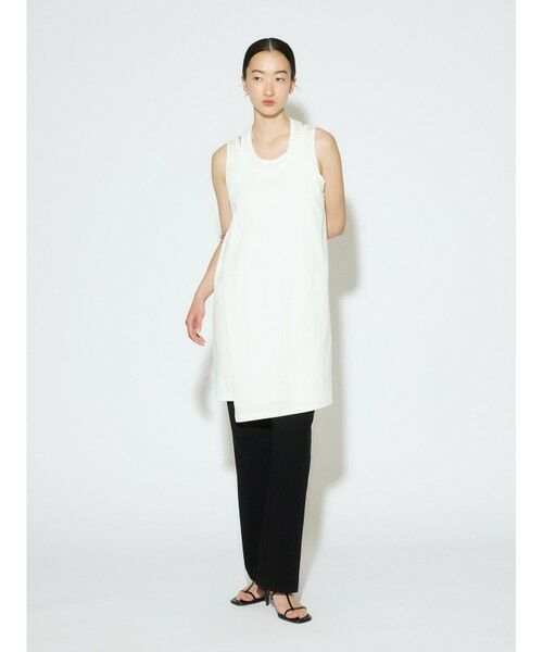 MIDIUMISOLID / ミディウミソリッド その他パンツ | MIDIUMISOLID for Ladies リブフィットストレートパンツ | 詳細10