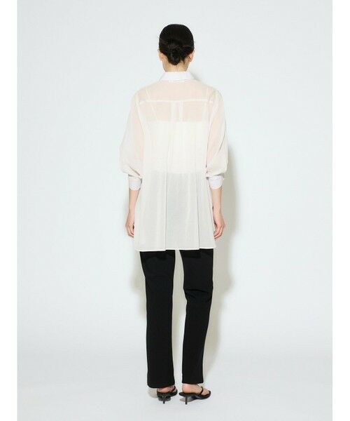 MIDIUMISOLID / ミディウミソリッド その他パンツ | MIDIUMISOLID for Ladies リブフィットストレートパンツ | 詳細4