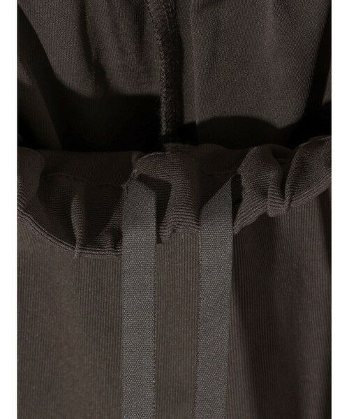 MIDIUMISOLID / ミディウミソリッド その他パンツ | MIDIUMISOLID for Ladies リブフィットストレートパンツ | 詳細14