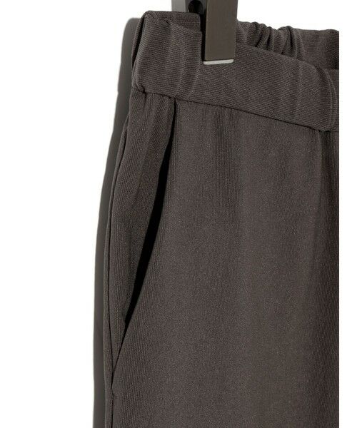 MIDIUMISOLID / ミディウミソリッド その他パンツ | MIDIUMISOLID for Ladies リブフィットストレートパンツ | 詳細15