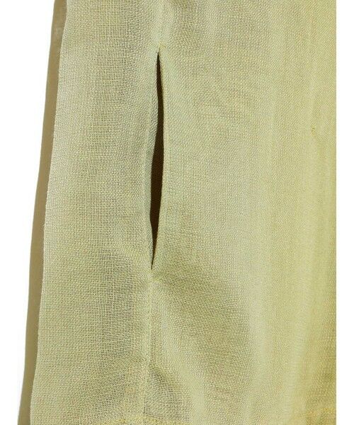 MIDIUMISOLID / ミディウミソリッド ブルゾン | MIDIUMISOLID for Ladies リネンライクメッシュブルゾン | 詳細5