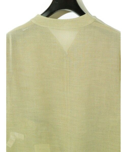 MIDIUMISOLID / ミディウミソリッド ブルゾン | MIDIUMISOLID for Ladies リネンライクメッシュブルゾン | 詳細7