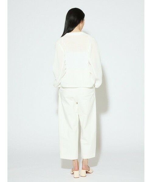 MIDIUMISOLID / ミディウミソリッド ブルゾン | MIDIUMISOLID for Ladies リネンライクメッシュブルゾン | 詳細18