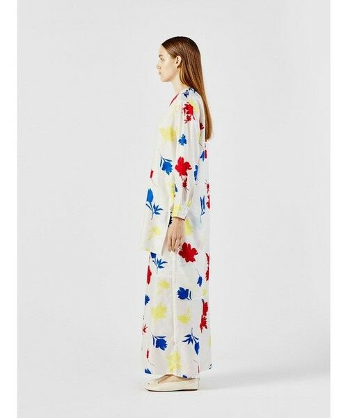 MIDIUMISOLID / ミディウミソリッド ロング・マキシ丈ワンピース | MIDIUMISOLID for Ladies フラワープリントワイドプルオーバー | 詳細11