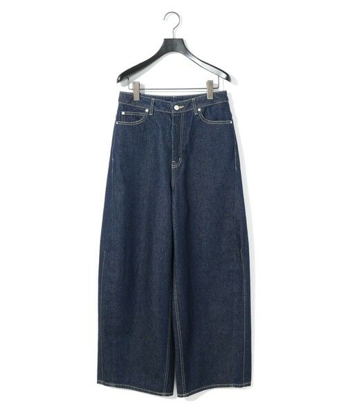 MIDIUMISOLID / ミディウミソリッド デニムパンツ | MIDIUMISOLID for Ladies バレルレッグワイドデニム | 詳細1