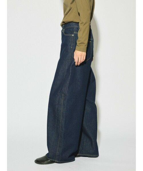 MIDIUMISOLID / ミディウミソリッド デニムパンツ | MIDIUMISOLID for Ladies バレルレッグワイドデニム | 詳細10