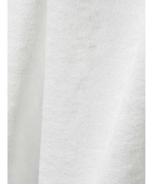 MIDIUMISOLID / ミディウミソリッド カットソー | MIDIUMISOLID for Ladies ハーフスリーブリネンワイドプルオーバー | 詳細9