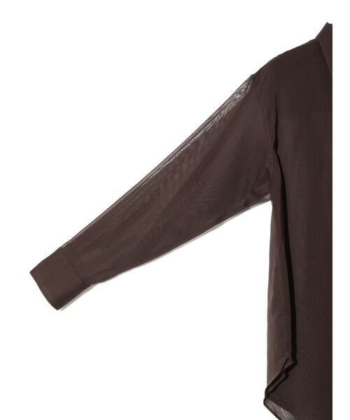 MIDIUMISOLID / ミディウミソリッド シャツ・ブラウス | MIDIUMISOLID for Ladies シアーボイルベーシックシャツ | 詳細11