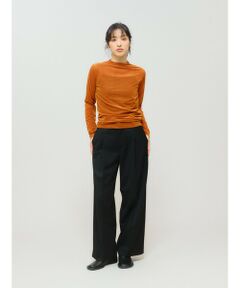 MIDIUMISOLID / ミディウミソリッド スラックス・ドレスパンツ | MIDIUMISOLID for Ladies ストレートスラックス