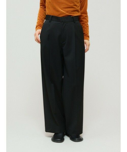 MIDIUMISOLID / ミディウミソリッド スラックス・ドレスパンツ | MIDIUMISOLID for Ladies ストレートスラックス | 詳細5