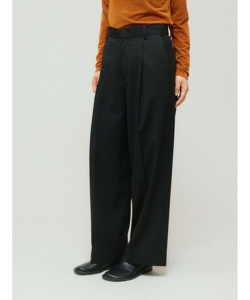 MIDIUMISOLID / ミディウミソリッド スラックス・ドレスパンツ | MIDIUMISOLID for Ladies ストレートスラックス | 詳細6