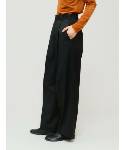 MIDIUMISOLID / ミディウミソリッド スラックス・ドレスパンツ | MIDIUMISOLID for Ladies ストレートスラックス | 詳細7