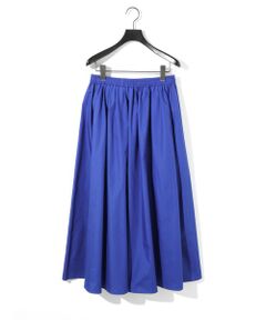 MIDIUMISOLID / ミディウミソリッド ロング・マキシ丈スカート | MIDIUMISOLID for Ladies タックギャザーボリュームスカート