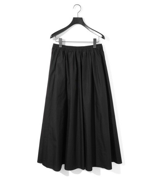 MIDIUMISOLID / ミディウミソリッド ロング・マキシ丈スカート | MIDIUMISOLID for Ladies タックギャザーボリュームスカート | 詳細6