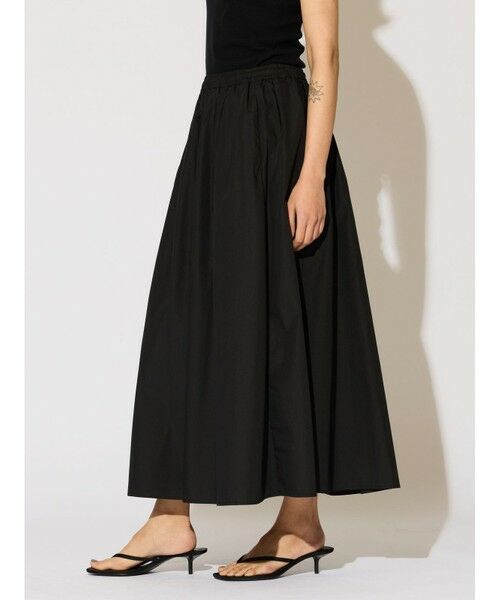 MIDIUMISOLID / ミディウミソリッド ロング・マキシ丈スカート | MIDIUMISOLID for Ladies タックギャザーボリュームスカート | 詳細14