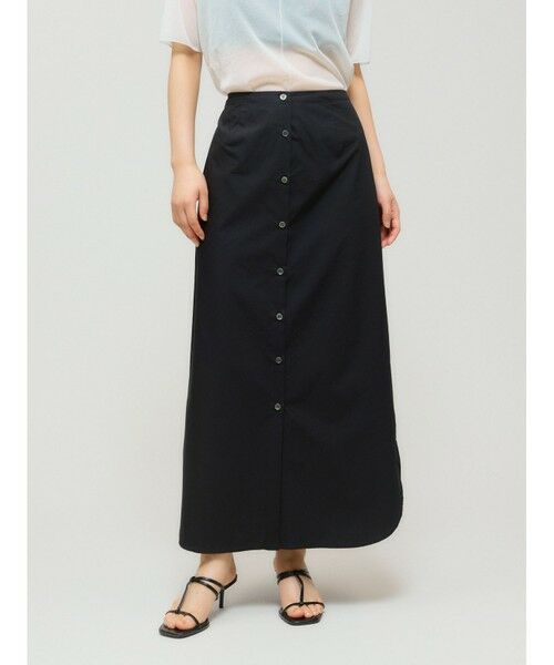 MIDIUMISOLID / ミディウミソリッド ロング・マキシ丈スカート | MIDIUMISOLID for Ladies レースレイヤードスカート | 詳細11