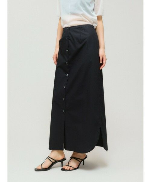 MIDIUMISOLID / ミディウミソリッド ロング・マキシ丈スカート | MIDIUMISOLID for Ladies レースレイヤードスカート | 詳細12