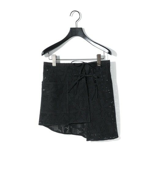 MIDIUMISOLID / ミディウミソリッド ロング・マキシ丈スカート | MIDIUMISOLID for Ladies レースレイヤードスカート | 詳細23